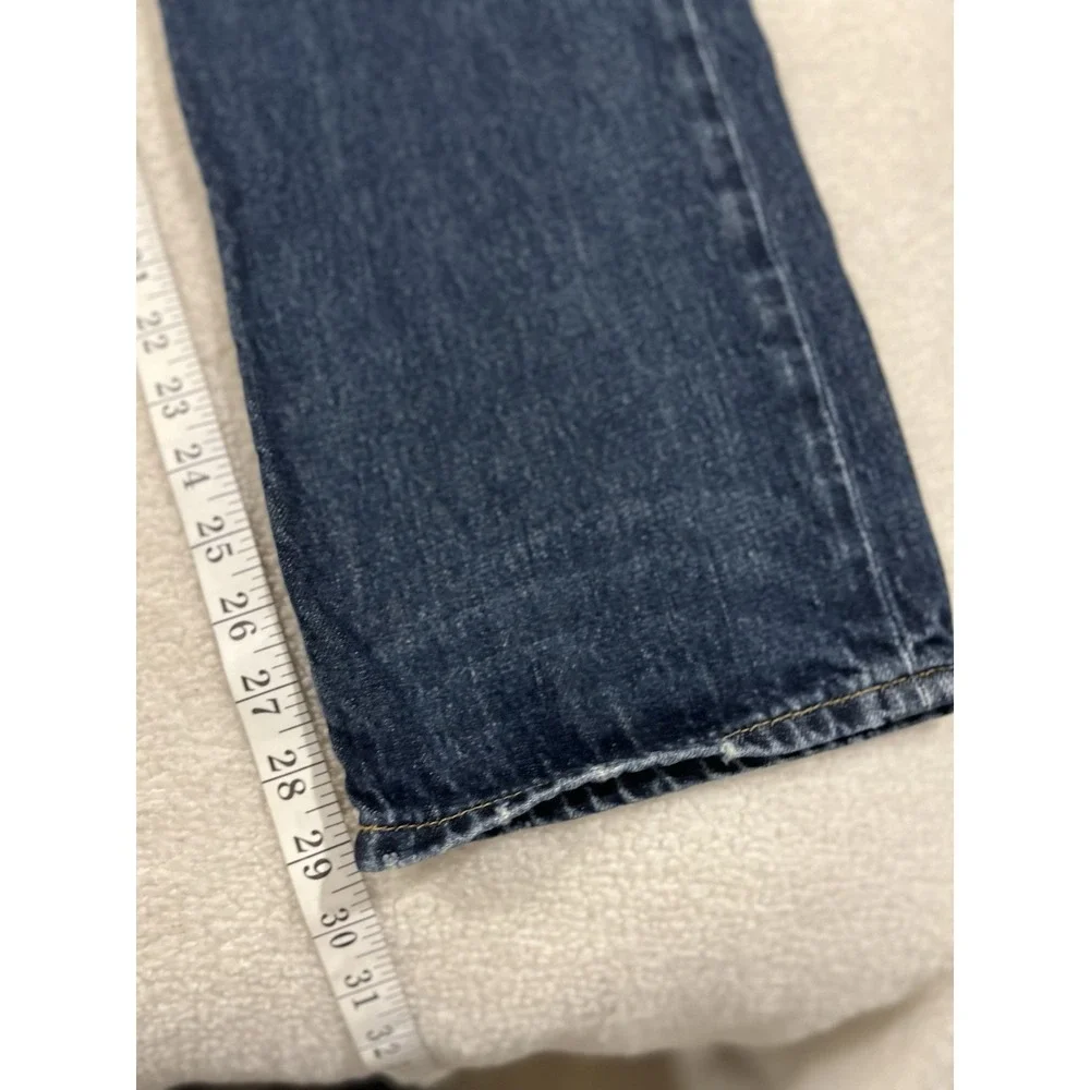 Vintage Men's Polo Ralph Lauren Hampton Straight Selvedge Jeans Size‎ 34x30 Blue